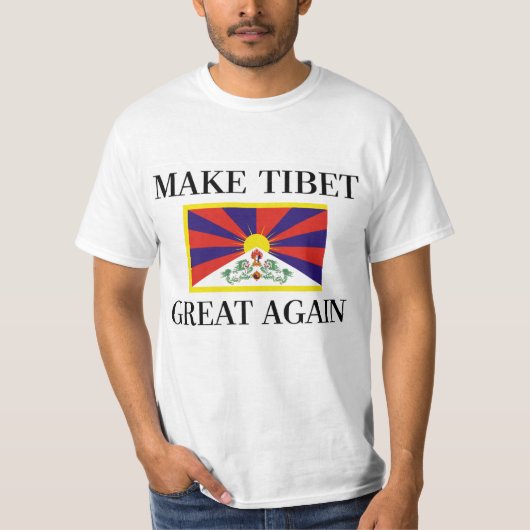 Machen Sie Tibet großen wieder - Tibetaner freie T-Shirt (Vorderseite)