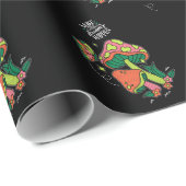 Machen Sie Träume wahr | Farbenfrohe Pilze Schmett Geschenkpapier (Rolleneckpunkt)