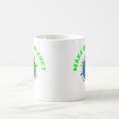 Machen Sie unseren Planeten wieder groß Kaffeetasse (Mittel)