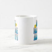 Machen Sie verärgertes Leben B Kaffeetasse (Mittel)