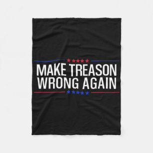 Machen Sie Verrat wieder falsch Resist Usa Politis Fleecedecke