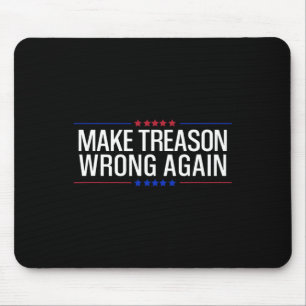 Machen Sie Verrat wieder falsch Resist Usa Politis Mousepad