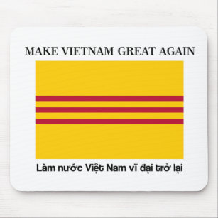 Machen Sie Vietnam groß wieder Mousepad