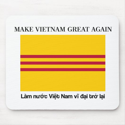 Machen Sie Vietnam groß wieder Mousepad (Vorne)