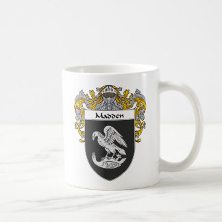 Machen Sie Wappen verrückt (überzogen) Kaffeetasse