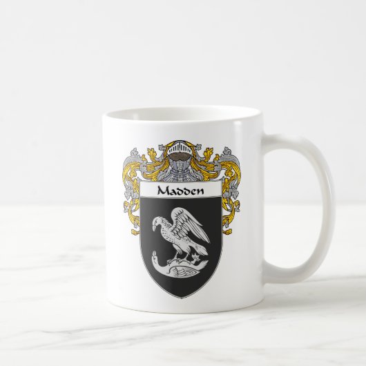 Machen Sie Wappen verrückt (überzogen) Kaffeetasse (Rechts)