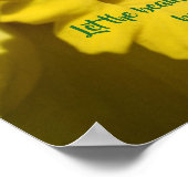 Machen Sie, was Sie Liebe düster Inspiration Rumi  Poster (Ecke)