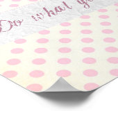 Machen Sie, was Sie Liebe - Erstellen - Girls Post Poster (Ecke)