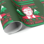 Machen Sie Weihnachten groß wieder Geschenkpapier (Rolleneckpunkt)