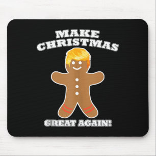 Machen Sie Weihnachten wieder großartig Gingerbrea Mousepad