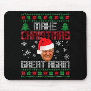Machen Sie Weihnachten wieder großartig Hässliche Mousepad