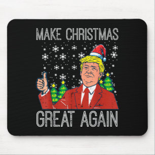 Machen Sie Weihnachten wieder großartig Lustig Coo Mousepad