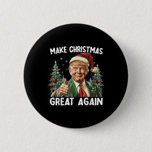Machen Sie Weihnachten wieder großartig, lustiger Button