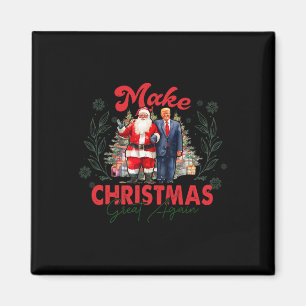 Machen Sie Weihnachten wieder großartig, lustiger Magnet