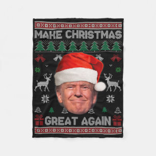 Machen Sie Weihnachten wieder großartig Lustiger T Fleecedecke