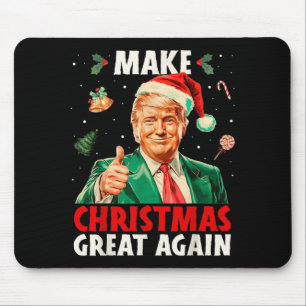 Machen Sie Weihnachten wieder großartig Lustiger W Mousepad
