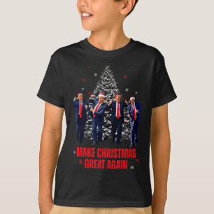 Machen Sie Weihnachten wieder großartig Santa Trum T-Shirt