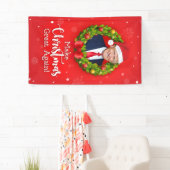 Machen Sie Weihnachten wieder großartig Trump MAGA Banner (Insitu)