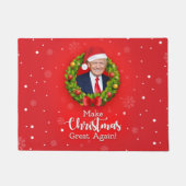 Machen Sie Weihnachten wieder großartig Trump MAGA Fußmatte (Vorderseite)