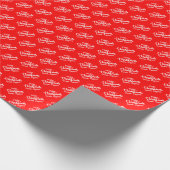 Machen Sie Weihnachten wieder großartig Trump MAGA Geschenkpapier (Ecke)