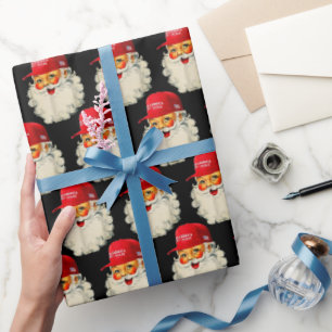 Machen Sie Weihnachten wieder großartig Trump Weih Geschenkpapier
