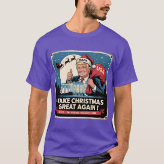 Machen Sie Weihnachten wieder großartig Vintage Tr T-Shirt