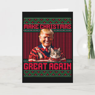 Machen Sie Weihnachten wieder großartig Xmas Lusti Karte