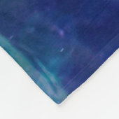 Machen Sie Weise für den Hai-König Fleecedecke (Ecke)