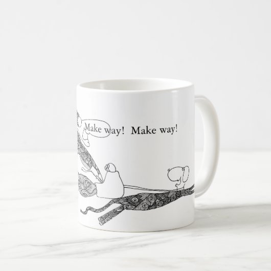 Machen Sie Weise!  Machen Sie Weise! Kaffeetasse (VorderseiteRechts)