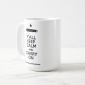 Machen Sie weiter! Kaffeetasse (Vorderseite Links)