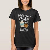 Machen Sie wie ein Cookie und Kaja Niedliche korea T-Shirt (Vorderseite)