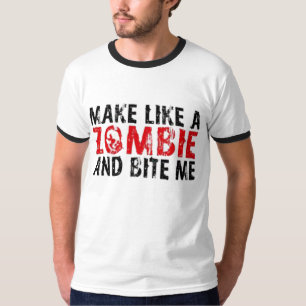 Machen Sie wie ein Zombie T-Shirt