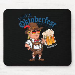 Machen Sie wieder großartig Trump Drink Bier Festi Mousepad