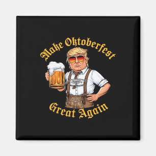 Machen Sie wieder großartig Trump Drink Bier Prost Magnet