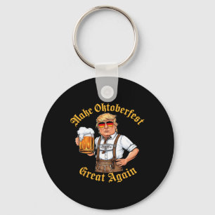 Machen Sie wieder großartig Trump Drink Bier Prost Schlüsselanhänger