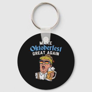 Machen Sie wieder großartig Trump Drink Bier Tasse Schlüsselanhänger