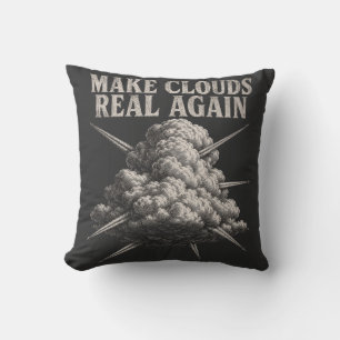 Machen Sie Wolken wieder real - Wolkenflugzeug Kun Kissen