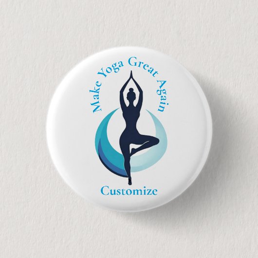 Machen Sie Yoga wieder groß Thunder_Cove Button (Vorderseite)