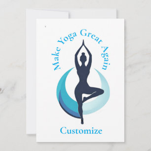 Machen Sie Yoga wieder groß Thunder_Cove Einladung