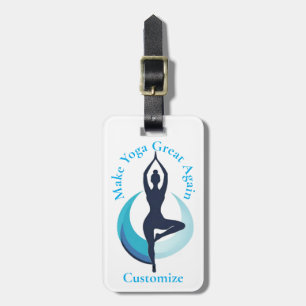 Machen Sie Yoga wieder groß Thunder_Cove Gepäckanhänger