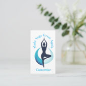 Machen Sie Yoga wieder groß Thunder_Cove Visitenkarte (Stehend Vorderseite)