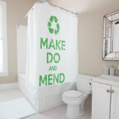 Machen und Mähen Duschvorhang (Beispiel)