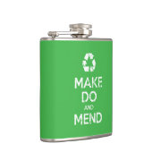 Machen und Mähen Flachmann (Rechts)