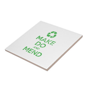 Machen und Mähen Fliese