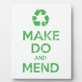 Machen und Mähen Fotoplatte (Vorderseite)