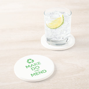 Machen und Mähen Getränkeuntersetzer