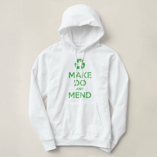 Machen und Mähen Hoodie (Design vorne)
