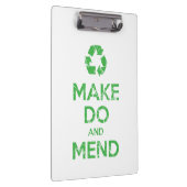 Machen und Mähen Klemmbrett (Rechts)