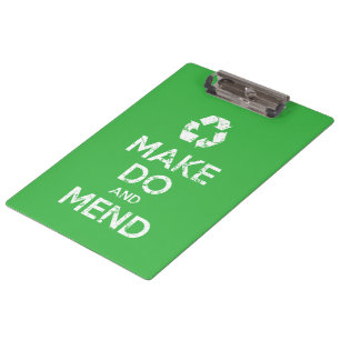 Machen und Mähen Klemmbrett