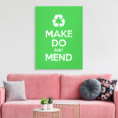 Machen und Mähen Leinwanddruck (Insitu (Wohnzimmer))